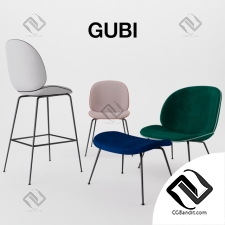 Стулья Chair Gubi Beetle