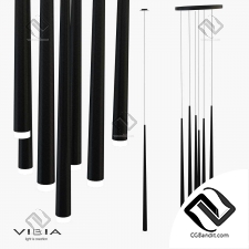 Подвесной светильник Vibia Slim carbon 0925