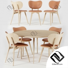 Стол и стул Table and chair AVE MATER, Accent Oval Lounge