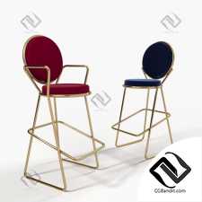 Барный стул Bar stool Double zero Moroso