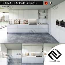 Кухня Kitchen furniture Bluna Laccato Opaco