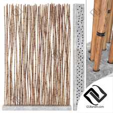 Bamboo low decor n5