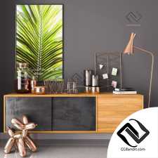 Комод Chest of drawers Maisons du monde COPPER TREND