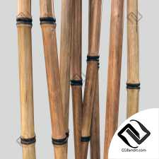 Bamboo low decor n6