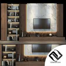 ТВ стенка TV wall Cabinet Furniture 38