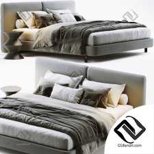 Кровати Bed Minotti Tatlin Cover