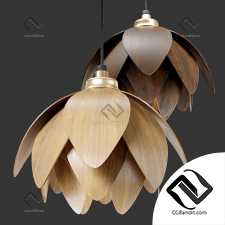 The Lotus bud pendant light