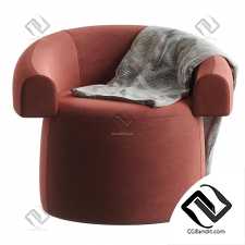 Ruff Armchair by Moroso