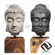 Скульптуры buddha head