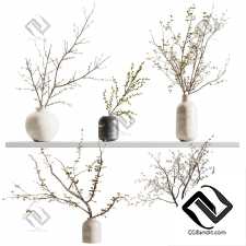 Букет из веток 06