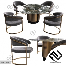 Стол и стул Table and chair Amos vision aire