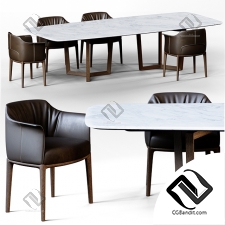 Стол и стул Table and chair Bolero Archibald