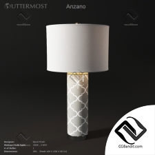 Настольные светильники Table lamps Uttermost Anzano