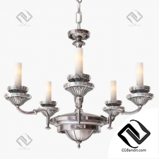 Подвесной светильник Remains Lighting Silverplate Chandelier