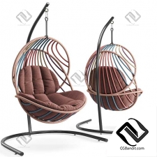 Подвесное кресло Hanging Lounge Chair Kida Dedon