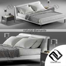 Кровати Bed Natuzzi Diamante