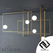 Подвесной светильник VeniceM Mondrian Glass