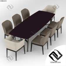 Giorgetti conference table and chair