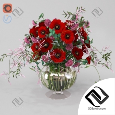 Букет Bouquet in a glass vase