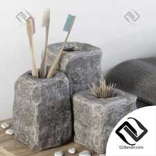 Batroom decor stone soap n2 / Декор для ванны комнаты банный