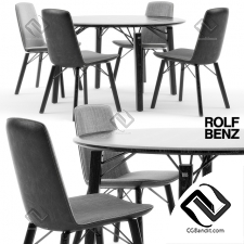 Стол и стул Table and chair Rolf Benz 616