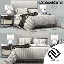 Кровати Bed Crate&Barrel