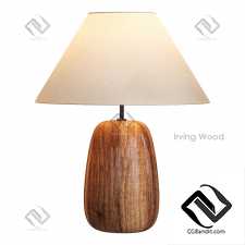 Настольный светильник Irving Wood West Elm
