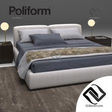 Кровати Bed Bolton Poliform
