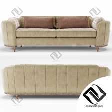 Диван Sofa Cherish Round Barrel Beige