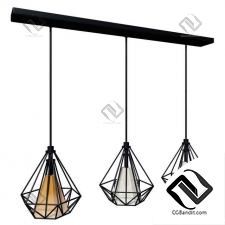 Подвесная люстра Hanging chandelier in a loft style