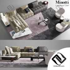 Диван Sofa Minotti Lawrence Clan