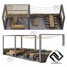 Городской парклет