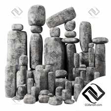 Stone block rock n3