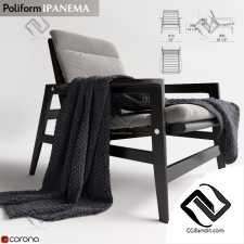 Кресло Armchair POLIFORM Ipanema