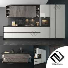 Кухня Kitchen furniture Arredo3 Linea Plana