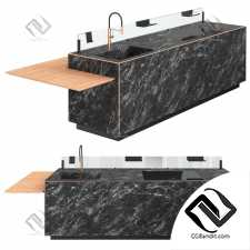 Кухонный остров Valcucine Artematica Soft Outline