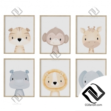 Багеты Baguettes Children's picture with animals