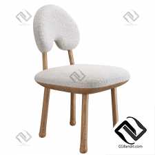 Дизайнерский стул для макияжа Solid wood chai
