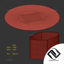 Monoplauto Round Table by Miniforms