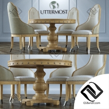 Стол и стул Table and chair Uttermost Sylvana