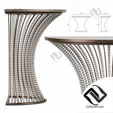Luxe console table