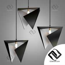 Подвесной светильник Origami inspired light fixture