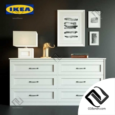 Комод Chest of drawers IKEA SONGESAND