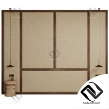 Изголовье кровати 25