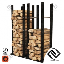 Стеллаж для хранения дров Firewood Storage Rack
