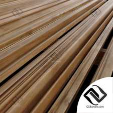 Ceiling wood rod n1