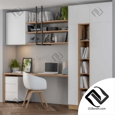 Офисная мебель Home Office white wood 15