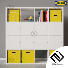 Офисная мебель KALLAX Shelf unit & TJENA IKEA