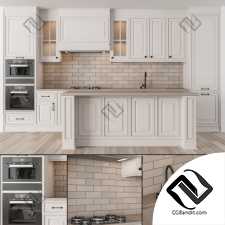 Кухня Kitchen furniture NeoClassic Cream 02