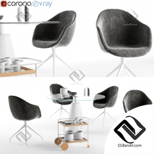 Стол и стул Table and chair boconcept MADRID ADELAIDE